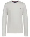Tommy Hilfiger Boys 8-20 Cable Crewneck Sweater In White