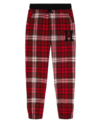 Tommy Hilfiger Kids' Boys 8-20 Plaid Jogger Pants In Red