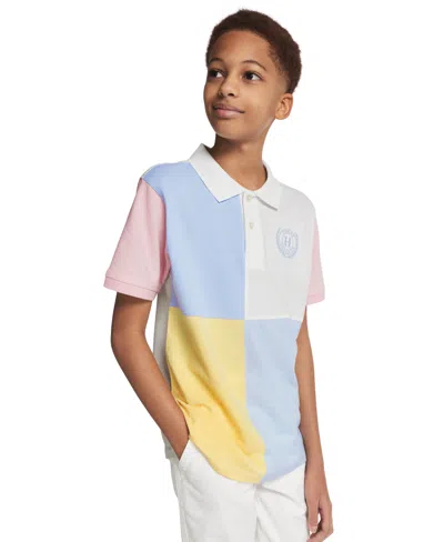 Tommy Hilfiger Kids' Boys' 8-20 Quad Pieced Polo Shirt In Multi
