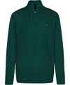 Tommy Hilfiger Boys 8-20 Quarter-zip Sweater In Green
