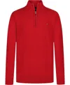 Tommy Hilfiger Boys 8-20 Quarter-zip Sweater In Red