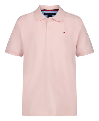 Tommy Hilfiger Kids' Boys' 8-20 Stretch Ivy Polo Shirt In Pink