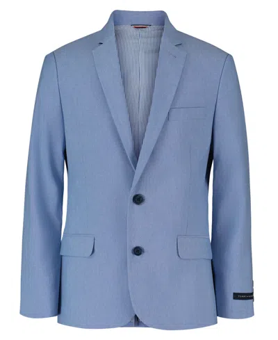Tommy Hilfiger Kids' Boys' 8-20 Stretch Oxford Jacket In Blue