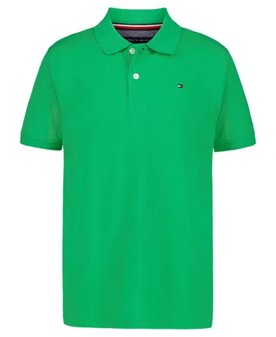 Tommy Hilfiger Kids' Boys 8-20 Stretch Short-sleeve Polo Shirt In Green