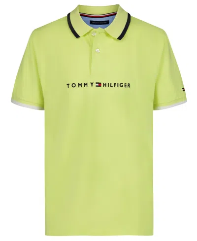 Tommy Hilfiger Kids' Boys' 8-20 Tomas Tipped Polo Shirt In Green