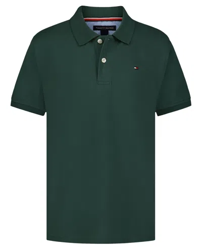 Tommy Hilfiger Kids' Boys' 8-20 Essential Short-sleeve Polo Shirt In Green