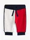 Tommy Hilfiger Boys' Babies' Flag Colorblock Sweatpant In Multi