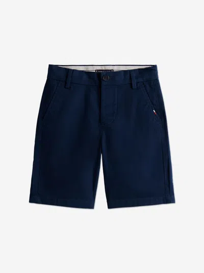 Tommy Hilfiger Kids'  Boys Chino Shorts In Blue
