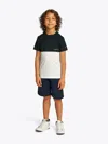 Tommy Hilfiger Boys Colourblock Short Set In Blue