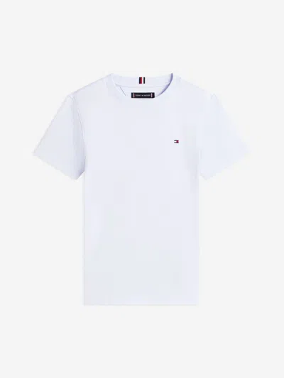 Tommy Hilfiger Babies'  Boys Essential Cotton Regular Fit T-shirt In White
