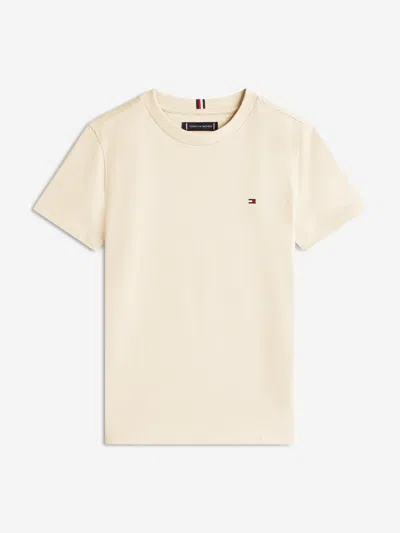Tommy Hilfiger Babies'  Boys Essential Cotton Regular Fit T-shirt In Neutral