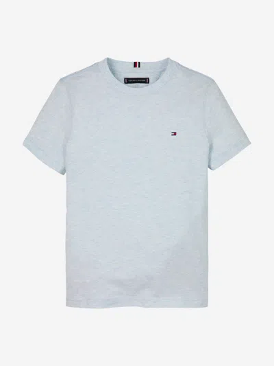 Tommy Hilfiger Kids'  Boys Essential Cotton T-shirt In Blue