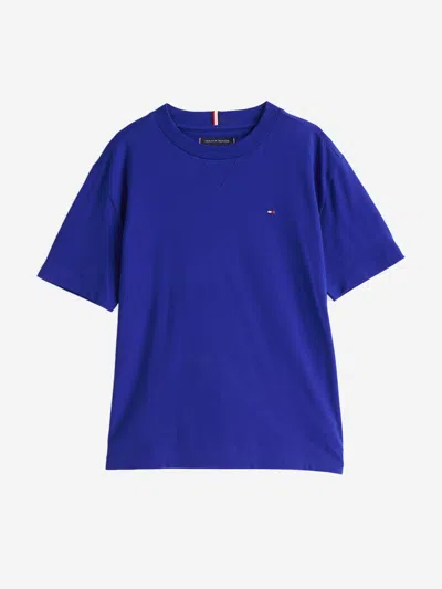 Tommy Hilfiger Kids'  Boys Essential T-shirt In Blue