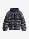 Tommy Hilfiger Boys Fair Isle Teddy Jacket In Multi