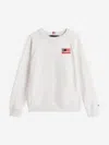 Tommy Hilfiger Boys Hilfiger Flag Relaxed Sweatshirt In Multi