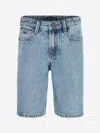 Tommy Hilfiger Boys Modern Straight Denim Shorts In Blue