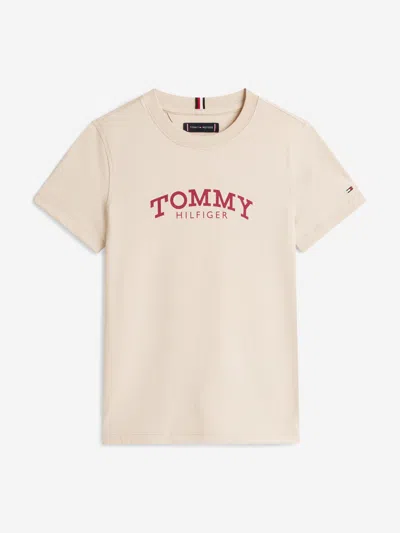 Tommy Hilfiger Babies'  Boys Monotype Print Graphic T-shirt In Neutral