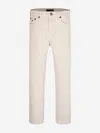 Tommy Hilfiger Boys Skater Jeans In Ivory