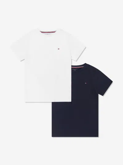 Tommy Hilfiger Babies'  Boys T-shirt Set (2 Pack) In White