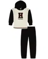 Tommy Hilfiger Fleece Hoodie & Joggers Set In Multi