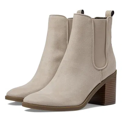 Tommy Hilfiger Brae Boots Women's Gray Suede Round Toe Ankle Bootie Lion15 In Multi