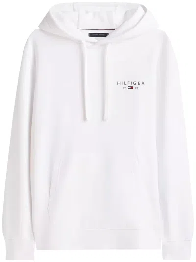 Tommy Hilfiger Brand Love Small Hilfiger Hoodie Clothing In White