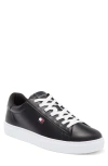 Tommy Hilfiger Brecon Signature Sneaker In Black/ White