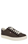 Tommy Hilfiger Men's Brecon Lace Up Low Top Sneakers In Dark Brown Multi