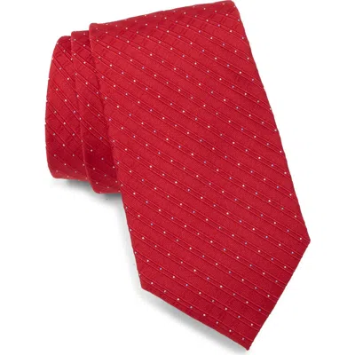 Tommy Hilfiger Bridget Grid Tie In Red