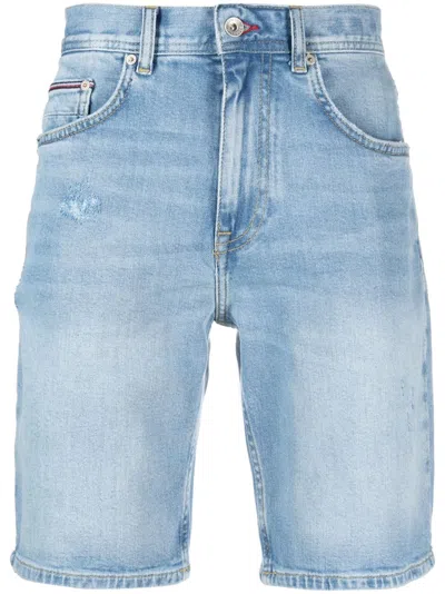 Tommy Hilfiger Aiden Baggy Fit Short In Denim Light