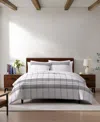 Tommy Hilfiger Brooklyn Heights Stripe Cotton 3-pc. Duvet Cover Set, King In Gray