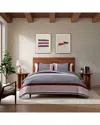 Tommy Hilfiger Brooklyn Stripe 100% Cotton Percale Comforter Set In Multi