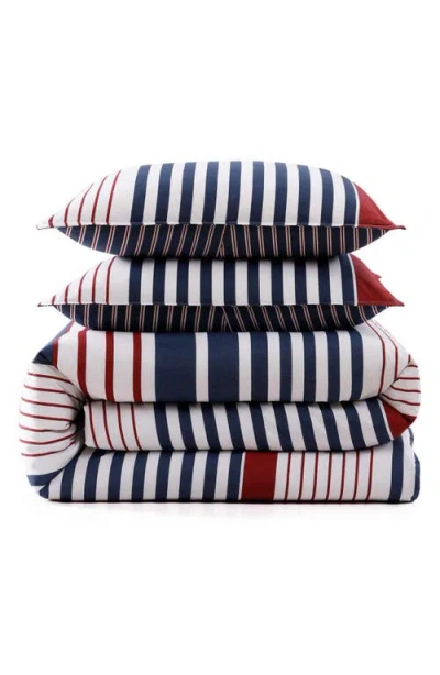 Tommy Hilfiger Brooklyn Stripe Duvet Cover & Shams Set In Multi