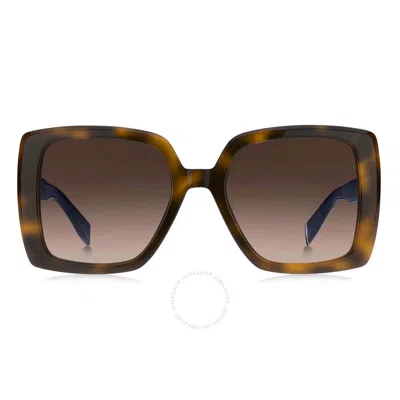 Tommy Hilfiger Brown Gradient Square Ladies Sunglasses Th 1894/s 005l/ha 54