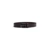 Tommy Hilfiger Brown Leather Belt In Brown