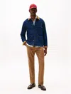 Tommy Hilfiger Brushed Knit Slim Trouser In Blue