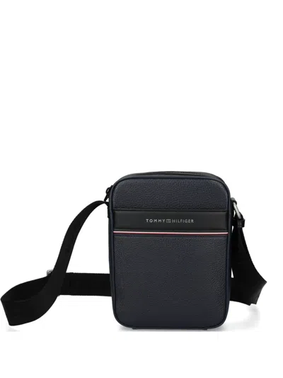 Tommy Hilfiger Business Corporate Messenger Bag In Blue
