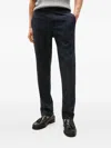 Tommy Hilfiger Button Pocket Trousers In Blue
