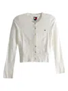 Tommy Hilfiger Button-up Cardigan In Gray