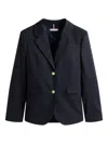 Tommy Hilfiger Buttoned Blazer In Blue