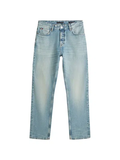 Tommy Hilfiger Buttoned Jeans In Blue