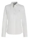 Tommy Hilfiger Buttoned Shirt In White