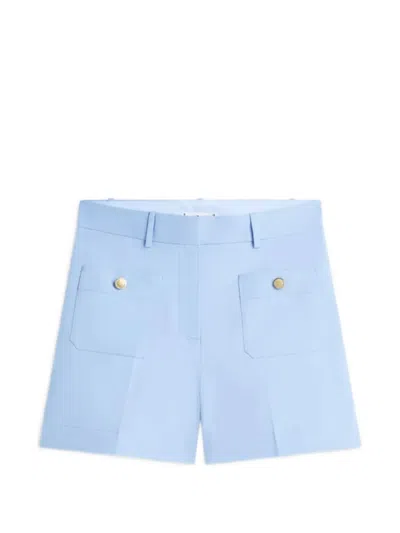 Tommy Hilfiger Button-flap Pocket Shorts In Blue
