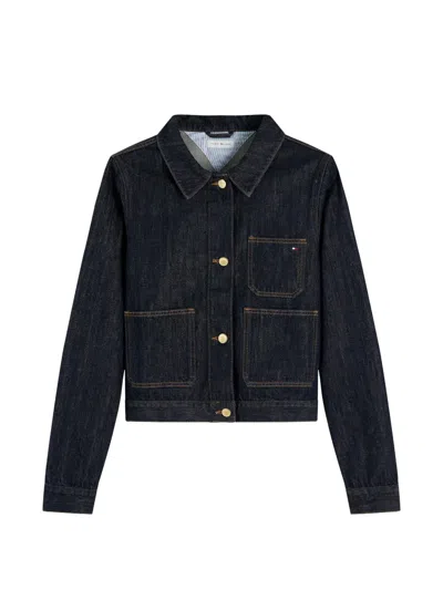 Tommy Hilfiger Button-up Denim Jacket In Multi