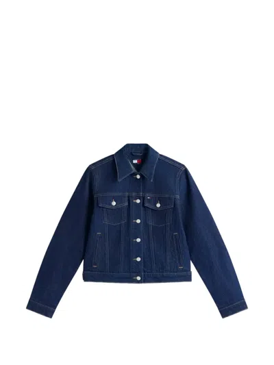 Tommy Hilfiger Button-up Jacket In Blue