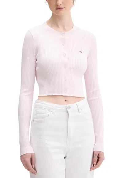 Tommy Hilfiger Button-up Sweater In White