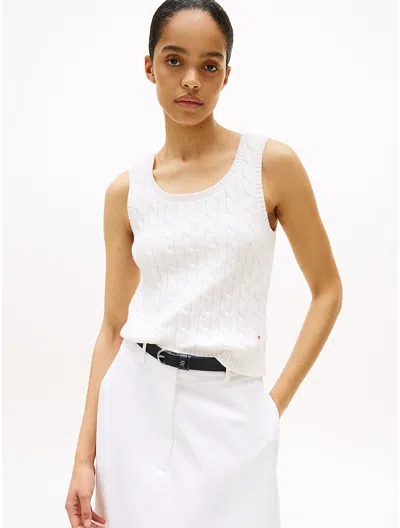 Tommy Hilfiger Cable Knit Sweater Tank