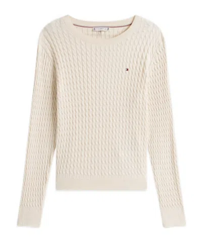 Tommy Hilfiger Cable-knit Sweater In Multi