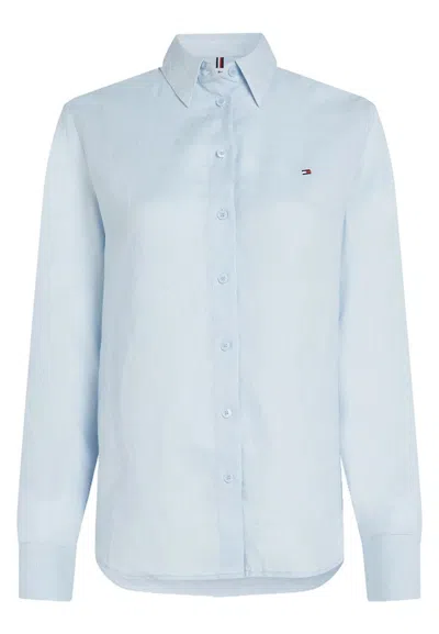 Tommy Hilfiger Camicia Ess Linen Relaxed Shirt