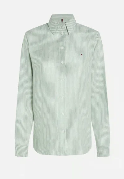 Tommy Hilfiger Camicia Ess Linen Relaxed Shirt